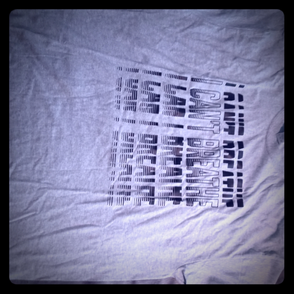 I cant breath t-shirts
